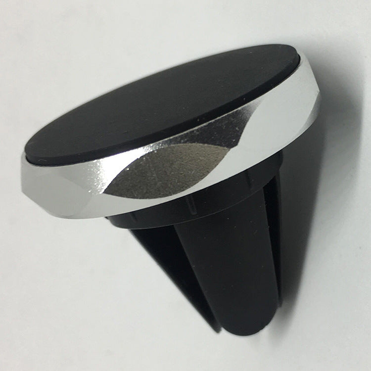 Car A1 magnet air outlet bracket Diamond metal frame magnetic mobile phone bracket Magnetic air conditioning port bracket