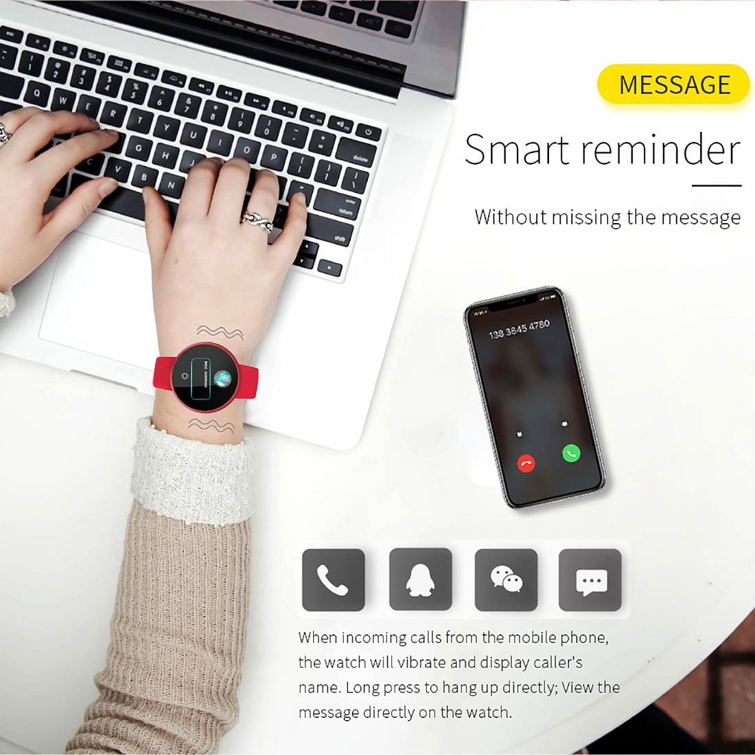 Bozlun Sports Waterproof Meter Step Test Heart Rate Multi-function Fashion Trend Physiological Perio