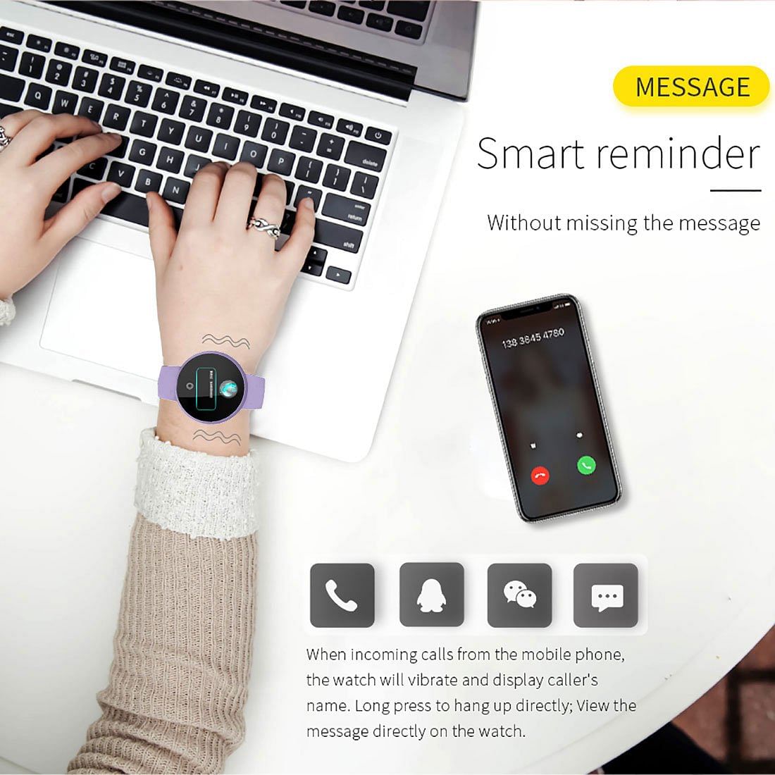 Bozlun Sports Waterproof Meter Step Test Heart Rate Multi-function Fashion Trend Physiological Perio