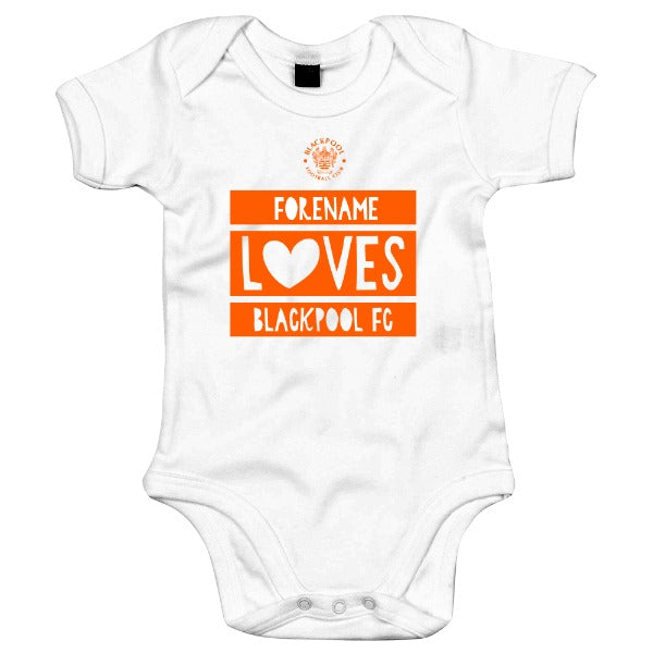 Blackpool FC Loves Baby Bodysuit (2730702602325)